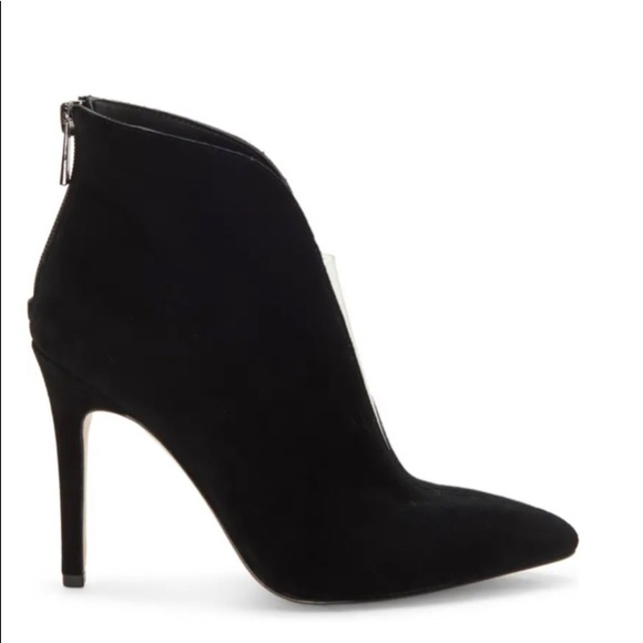 NWT Jessica Simpson black suede ankle booties - Picture 2 of 13